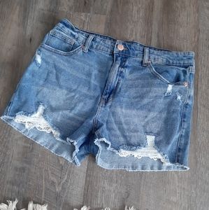 Jean shorts, Size 12